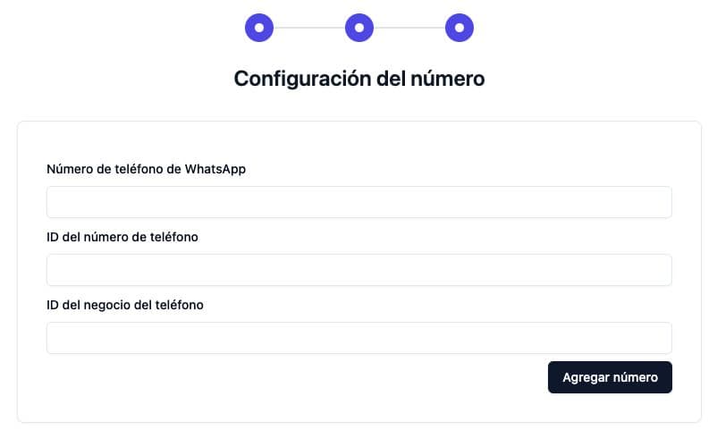 Setup telefono